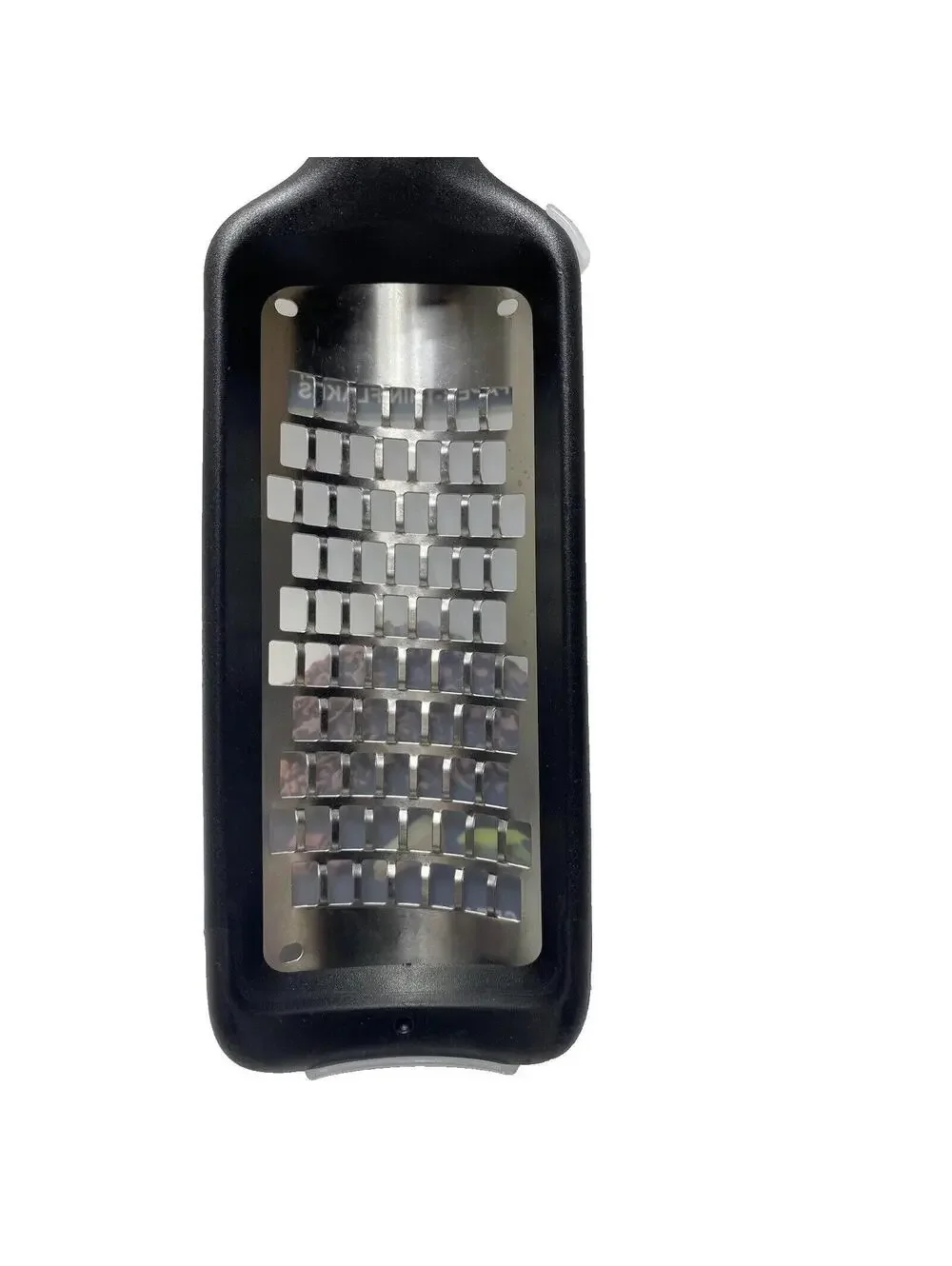 Sabatier Handheld Grater Black Fine Flake Kitchen Tool for Cheese Chocolate New
